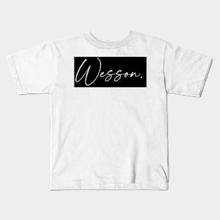 Wesson Name, Wesson Birthday Kids T-Shirt